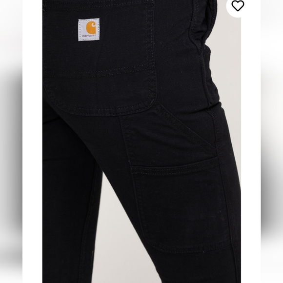 Carhartt Women's Blach Slim Fit Construction Work Pants Size 8 Regular - Picture 3 of 16